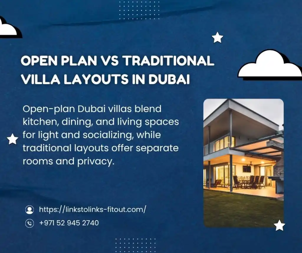 Open Plan vs Traditional Villa Layouts in Dubai
