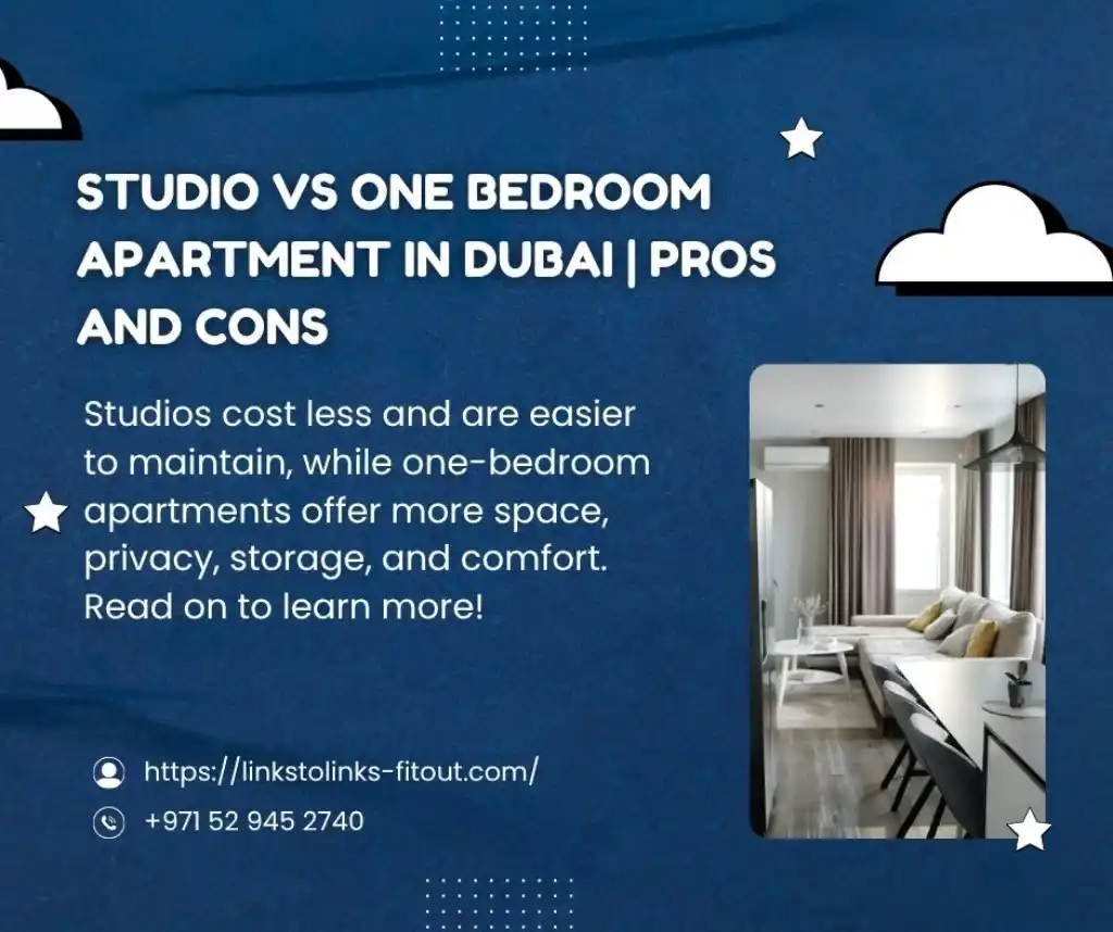 Studio vs One Bedroom Apartment in Dubai | Pros and Cons